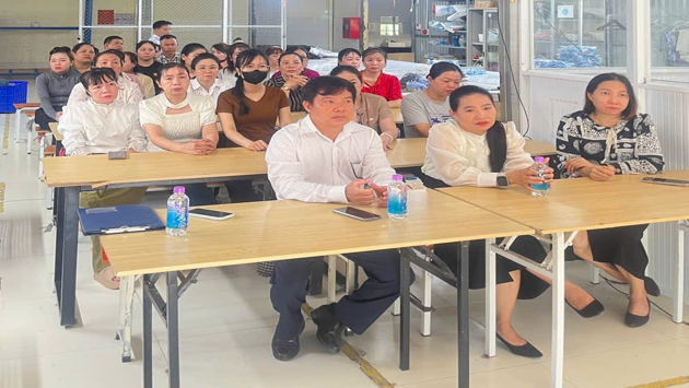 LỄ KHAI GIẢNG LỚP MAY DÀNH CHO ĐỐI TƯỢNG ĐANG LÀM VIỆC TẠI DOANH NGHIỆP NHỎ VÀ VỪA NĂM 2026