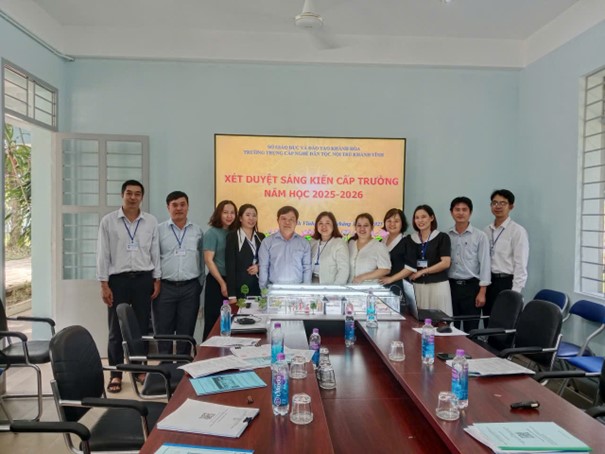 Xét duyệt sáng kiến cấp cơ sở năm học 2025-2026