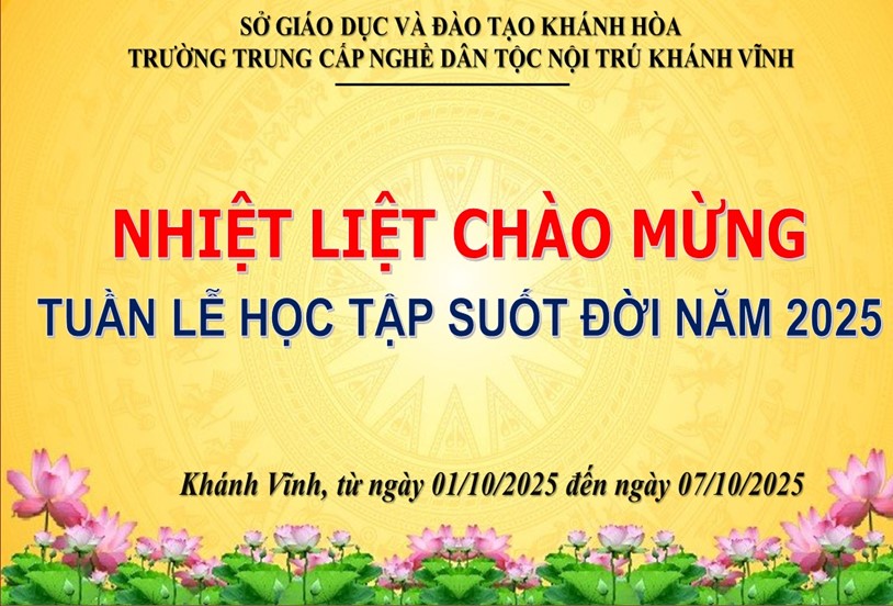 TRƯỜNG TRUNG CẤP NGHỀ DÂN TỘC NỘI TRÚ KHÁNH VĨNH